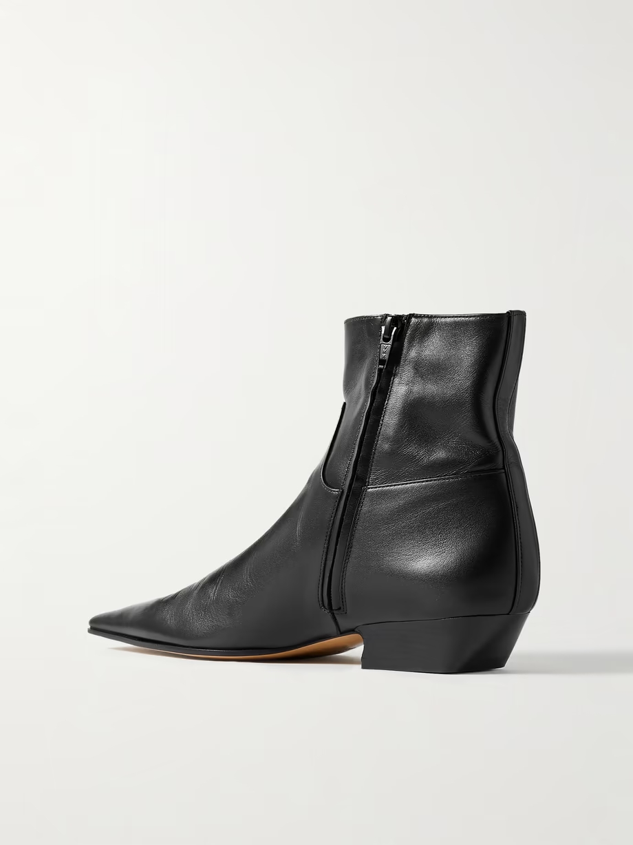 Marfa leather ankle boots