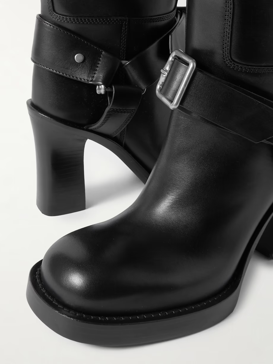 Le Stirrup leather boots