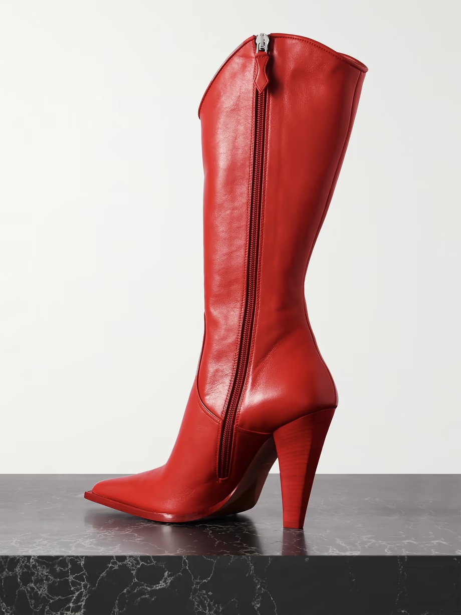 + Nadia Lee Cohen leather boots