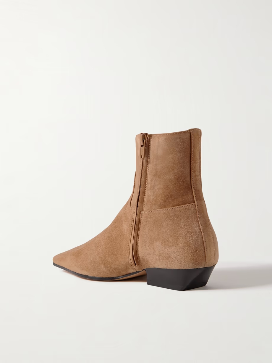 Marfa suede ankle boots