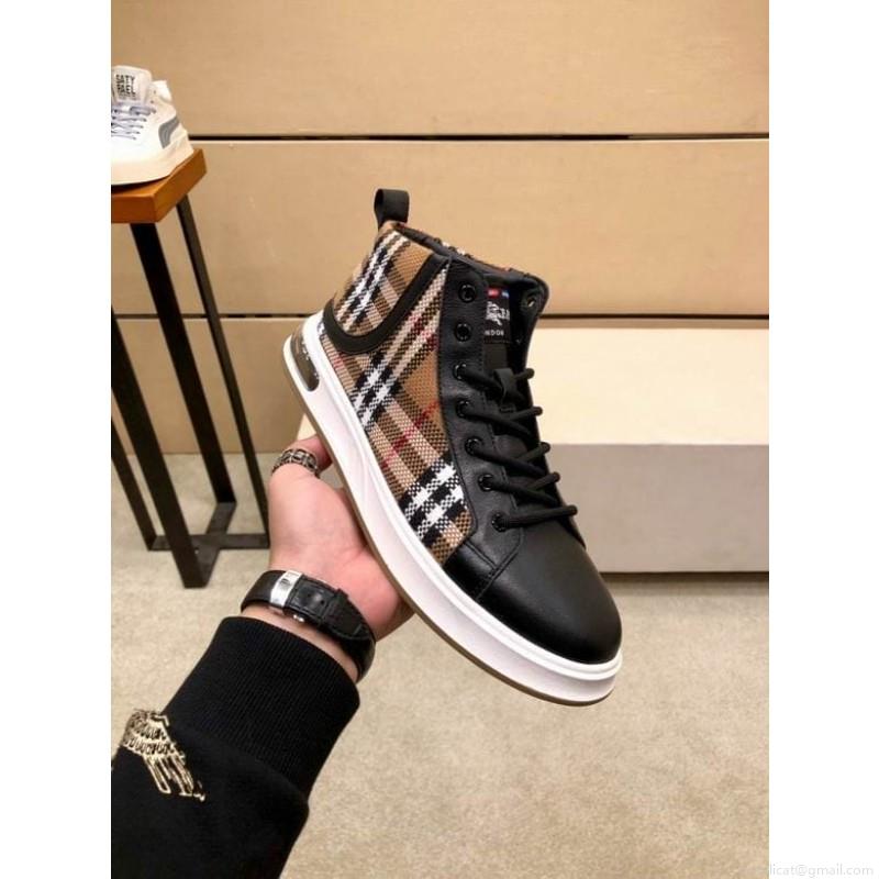 Burberry High help man 1208 Burberry sz38-44 1C n1001