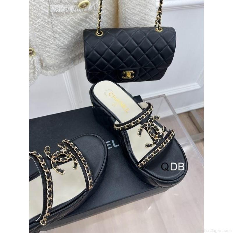 Chanel Chanel High heels Ts Chanel sz35-40 7.5CM 3C DB0509