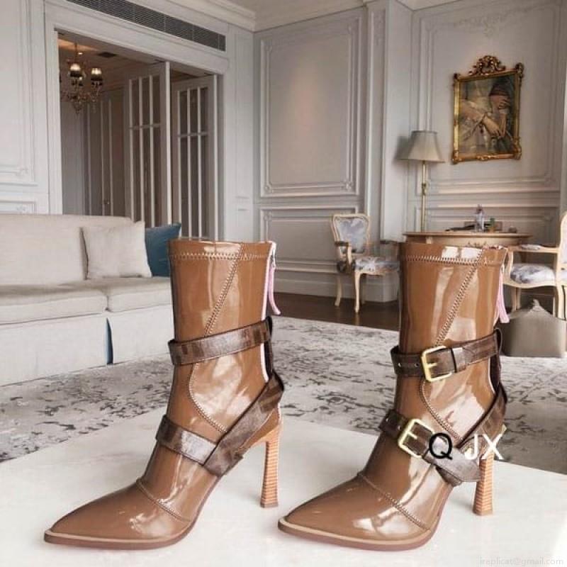 Fendi Boot Women Ts FENDI sz35-403C JX1102