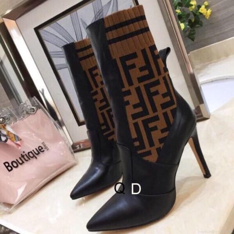 Fendi Boot Women Ts Fendi 112501 sz35-40GDT