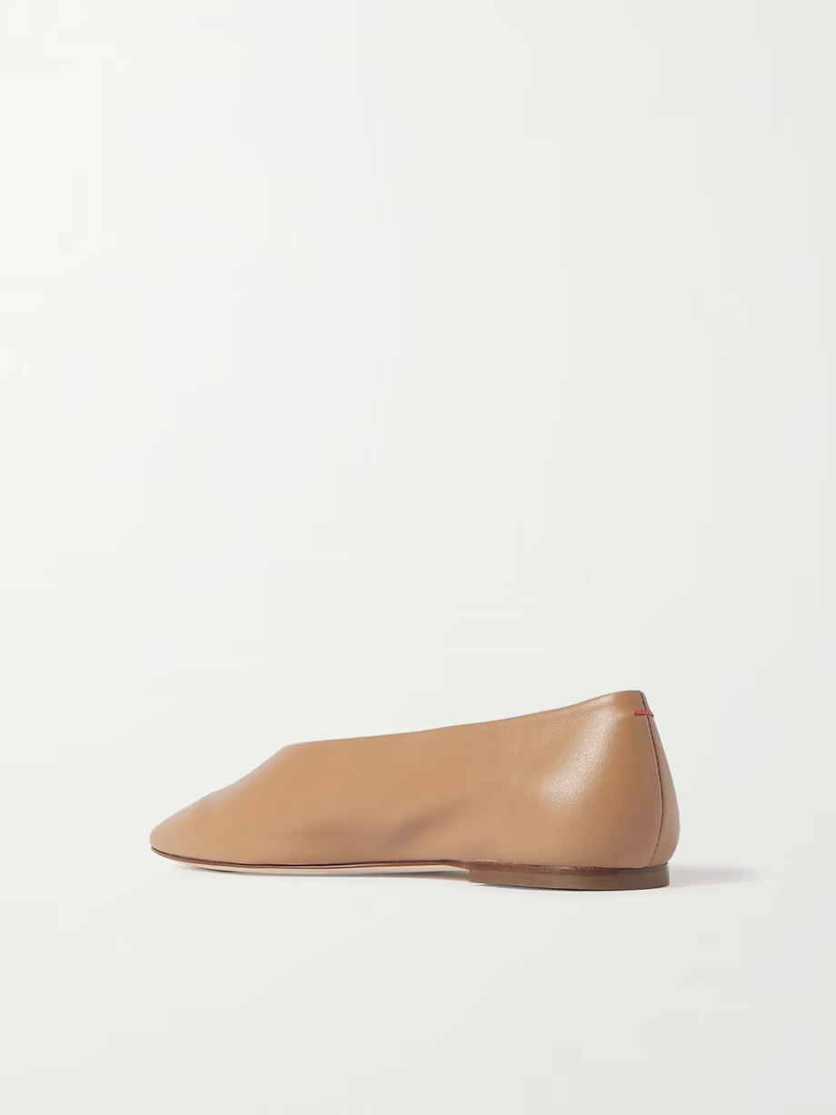 Kirsten leather ballet flats