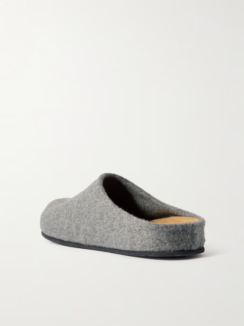 Hugo wool and cashmere-blend slippers