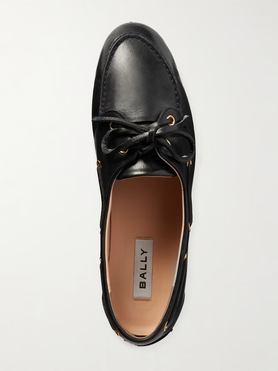 Pathy leather loafers