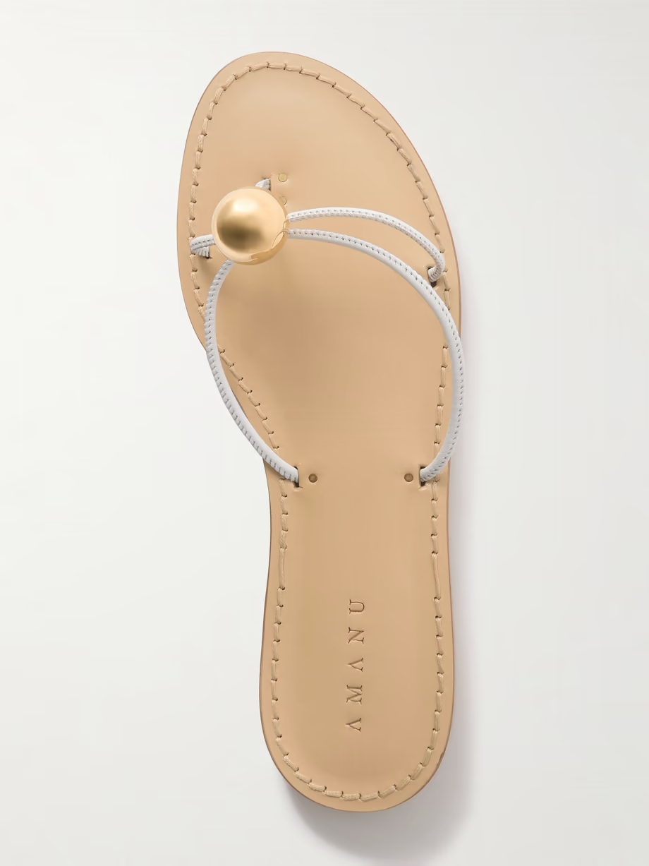 The Malawi embellished leather sandals