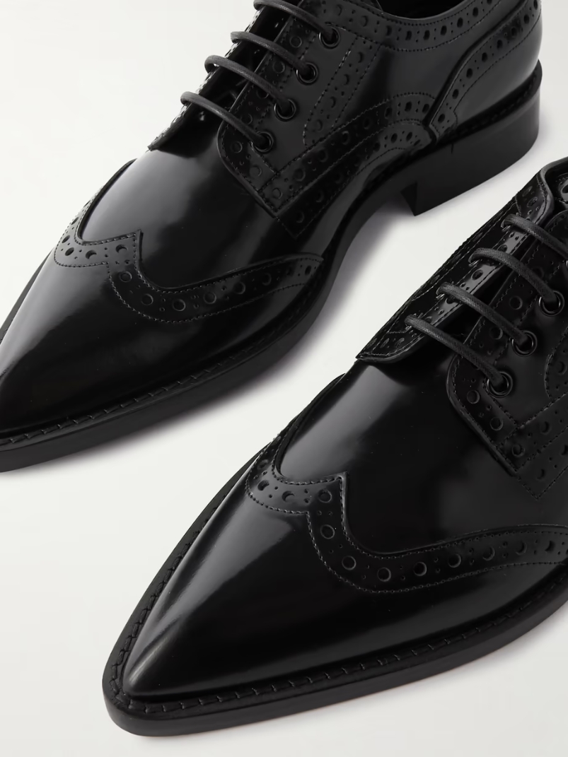 Leather brogues