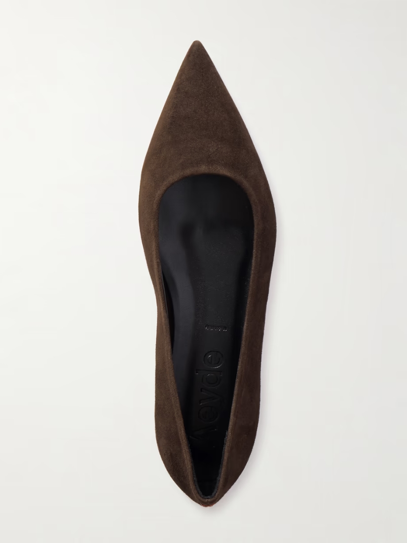 Cassy suede ballet flats