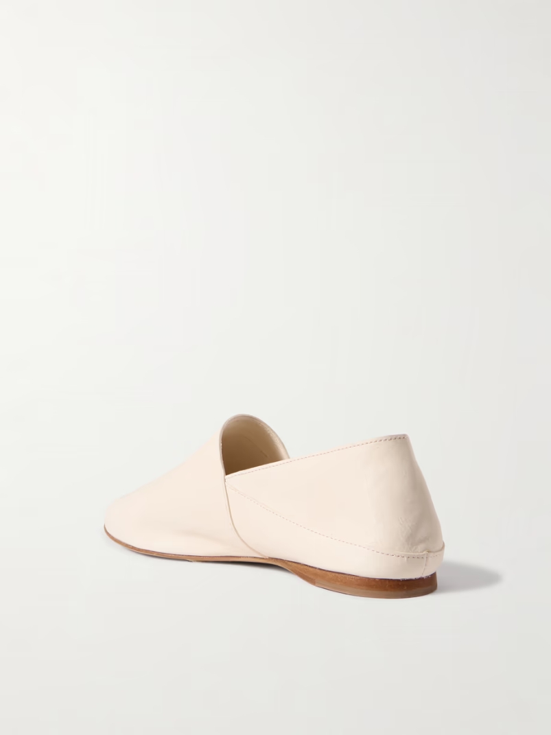 Pascale leather slippers