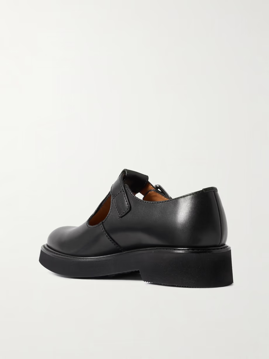 Hythe 2 leather Mary Jane loafers