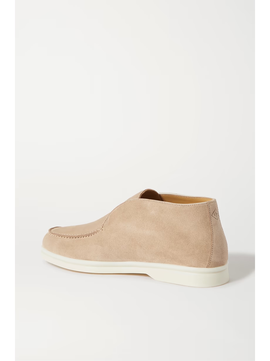 Open Walk suede loafers