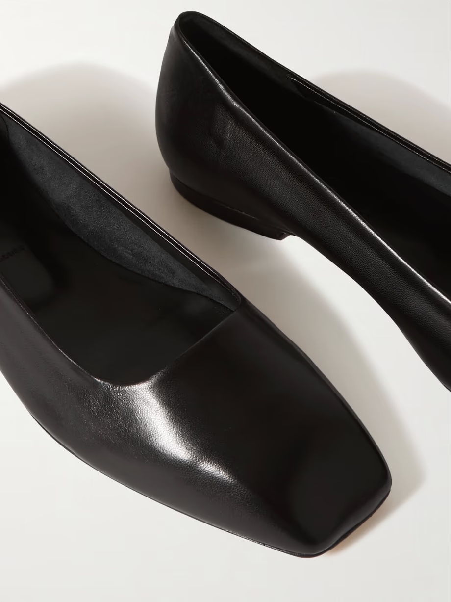 Ida leather ballet flats