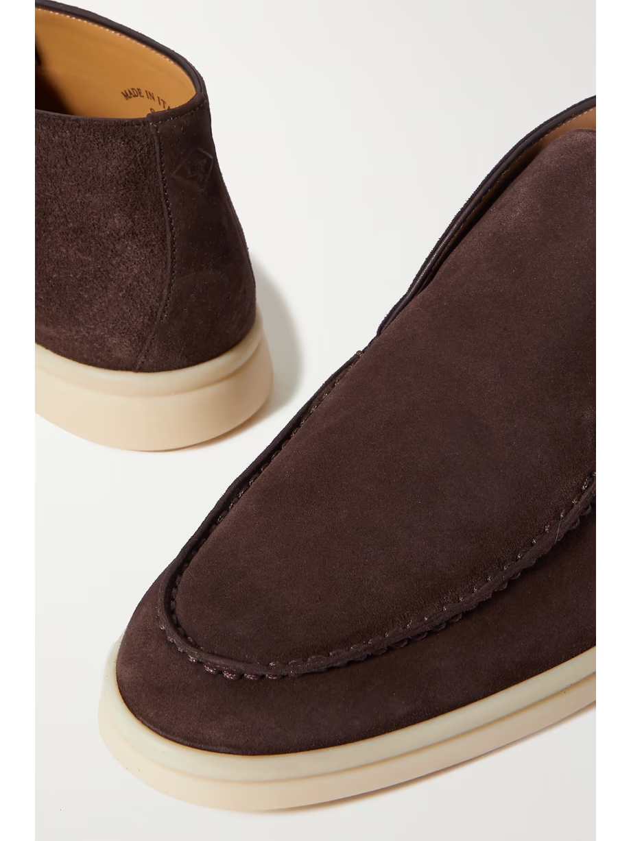 Open Walk suede loafers