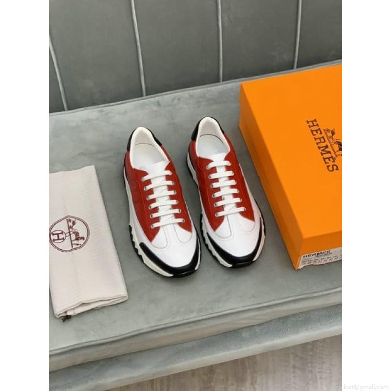 Hermes Low Cut Man 1217 Hermes SZ 38-44 211220401-95 14colors