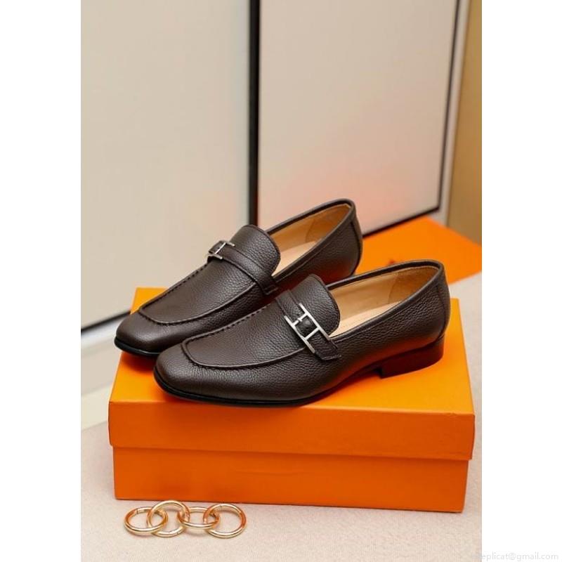 Hermes Men Leather 1219 Hermes sz38-44 1C n0912