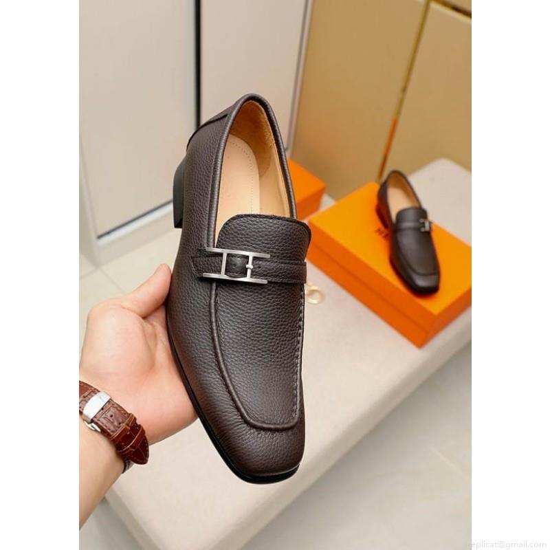 Hermes Men Leather 1219 Hermes sz38-44 1C n0912