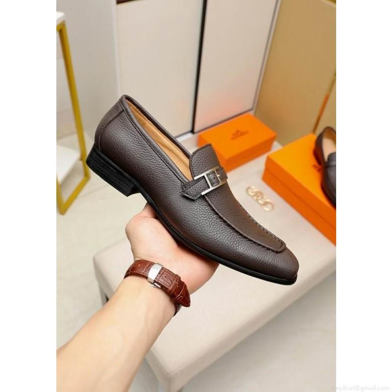 Hermes Men Leather 1219 Hermes sz38-44 1C n0912