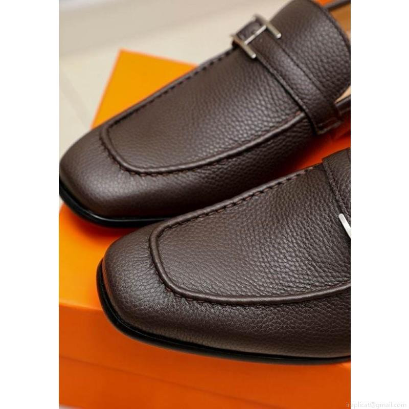 Hermes Men Leather 1219 Hermes sz38-44 1C n0912