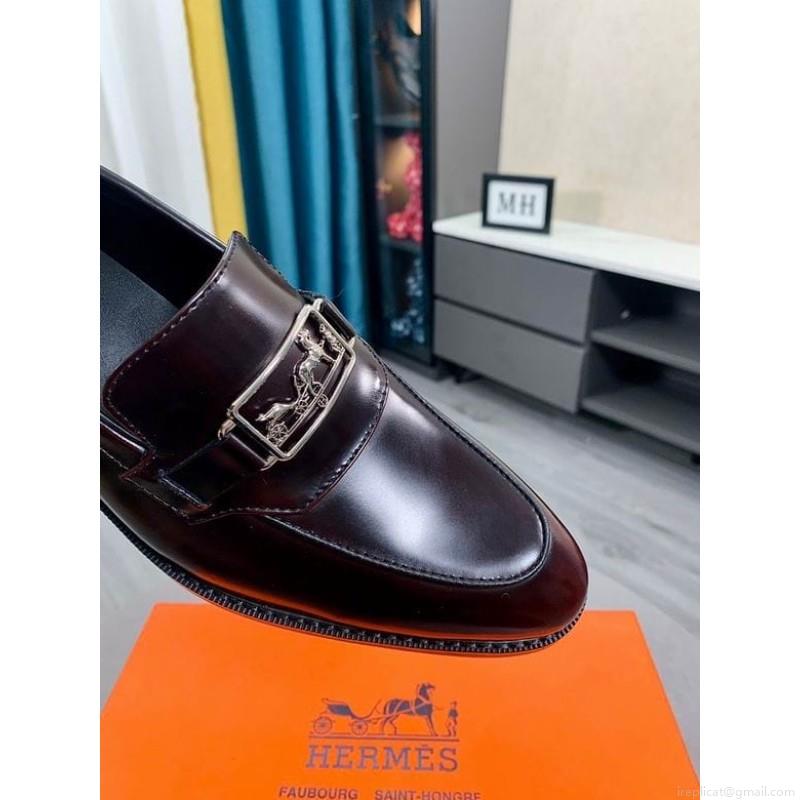 Hermes Men Leather 1219 Hermes sz38-44 2C n0903