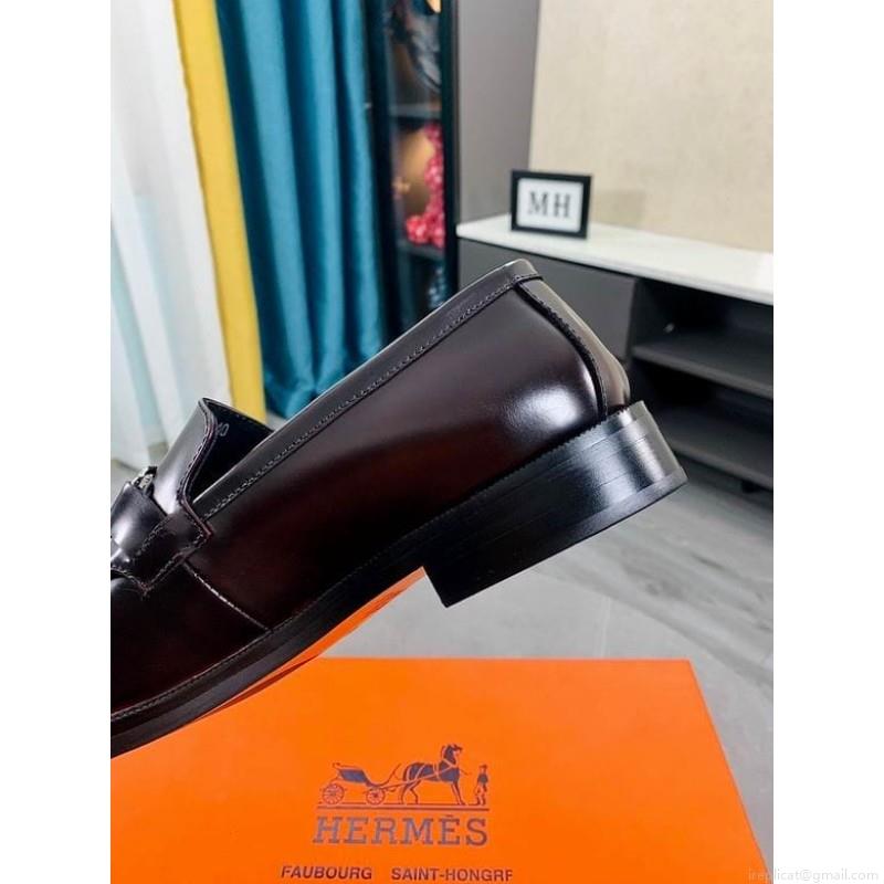 Hermes Men Leather 1219 Hermes sz38-44 2C n0903