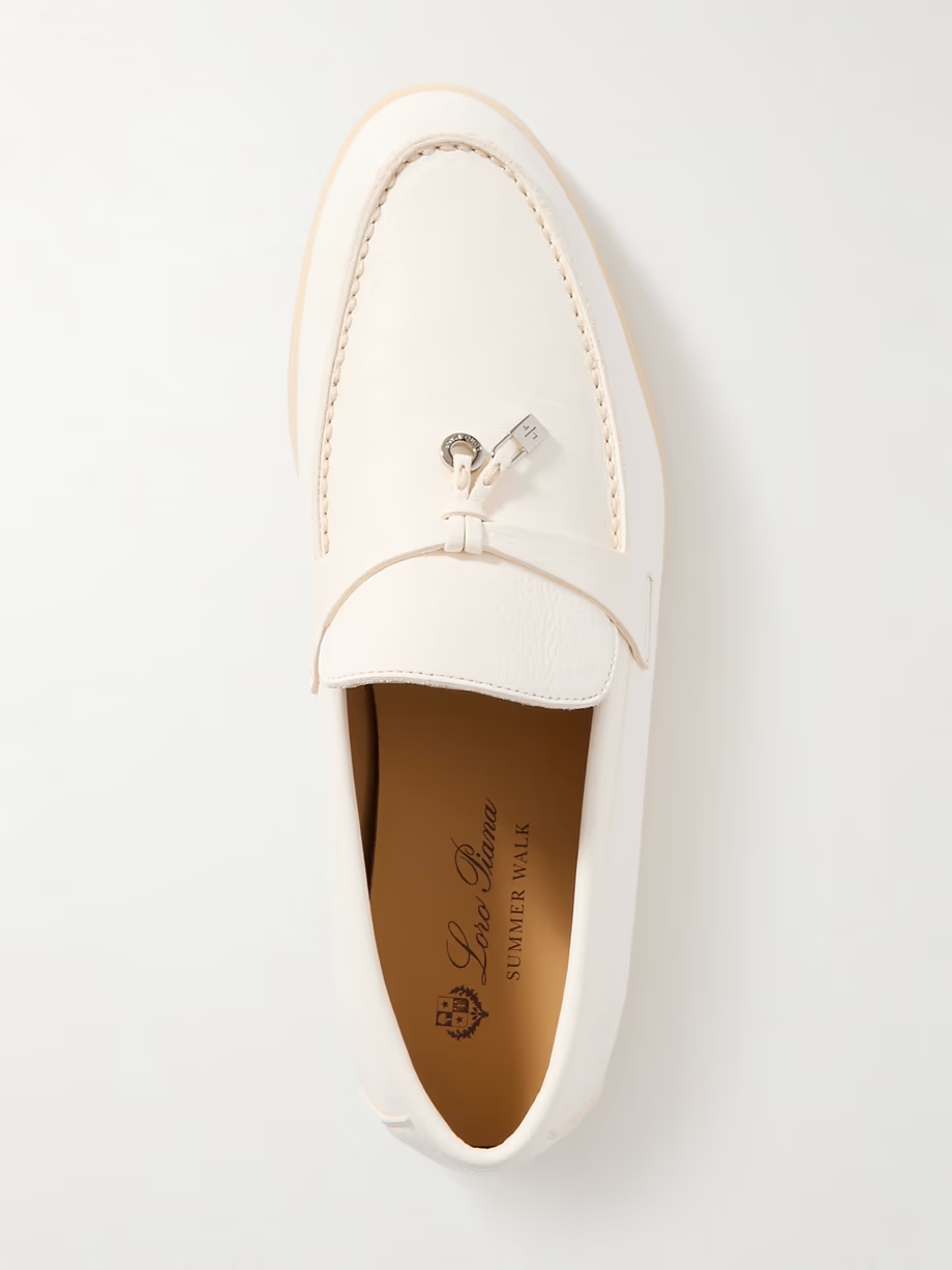 Summer Charms Walk leather loafers