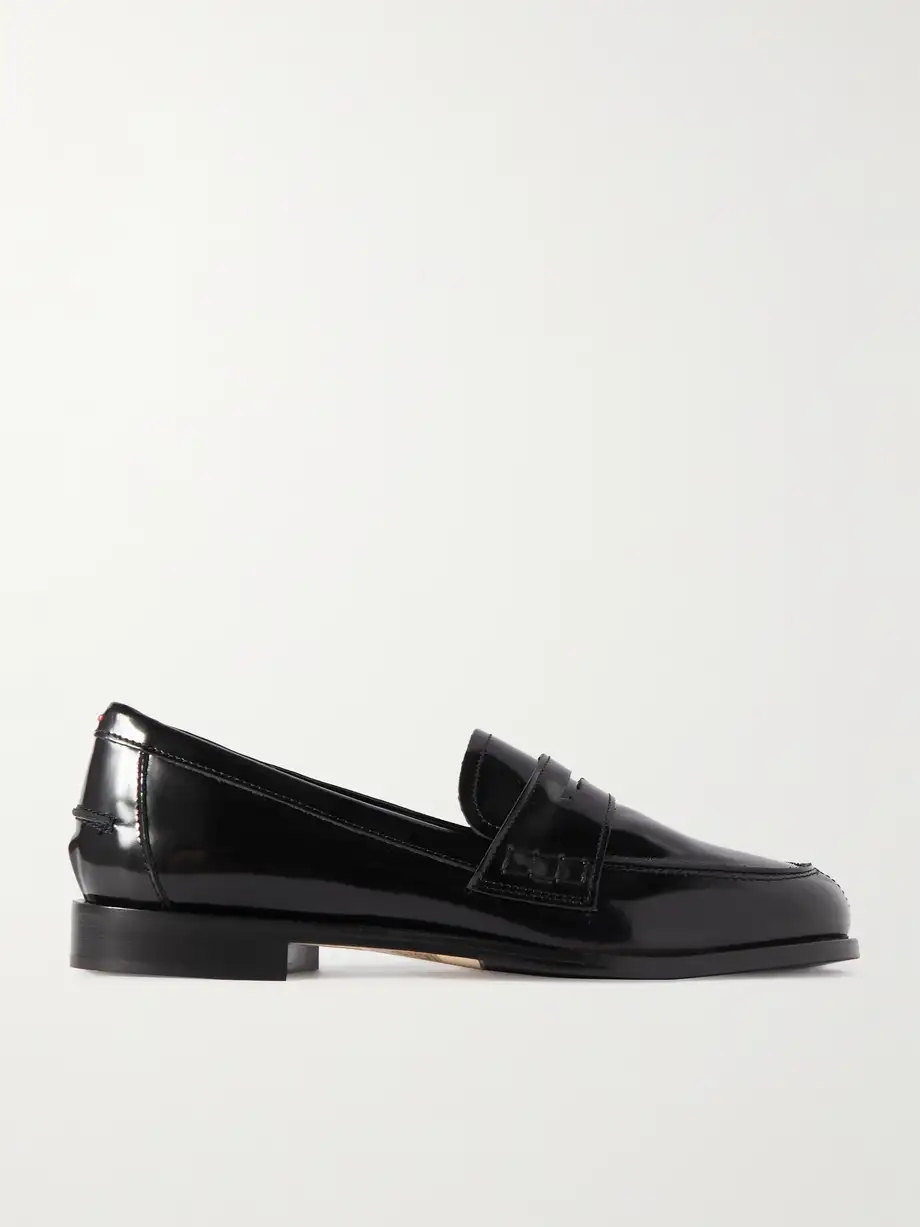 Oscar patent-leather loafers