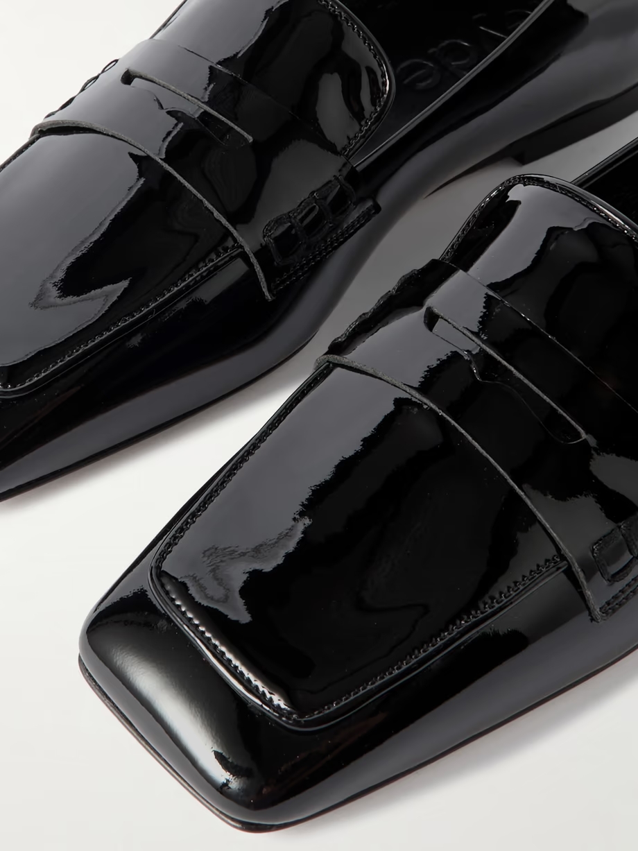 Tom patent-leather loafers