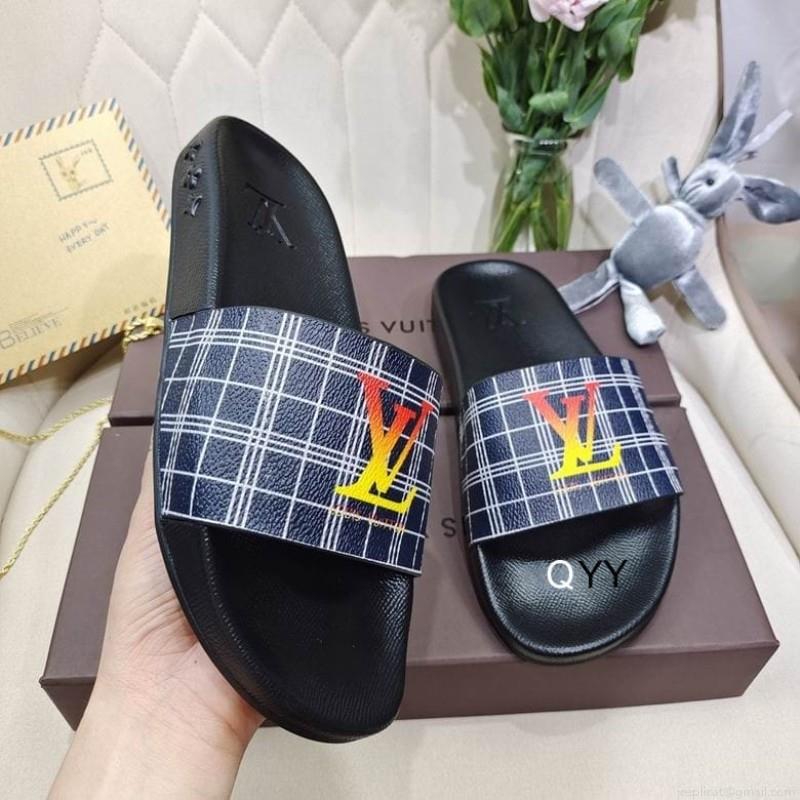 Louis Vuittion LV slippers man Ts LV021814 sz35-45YY