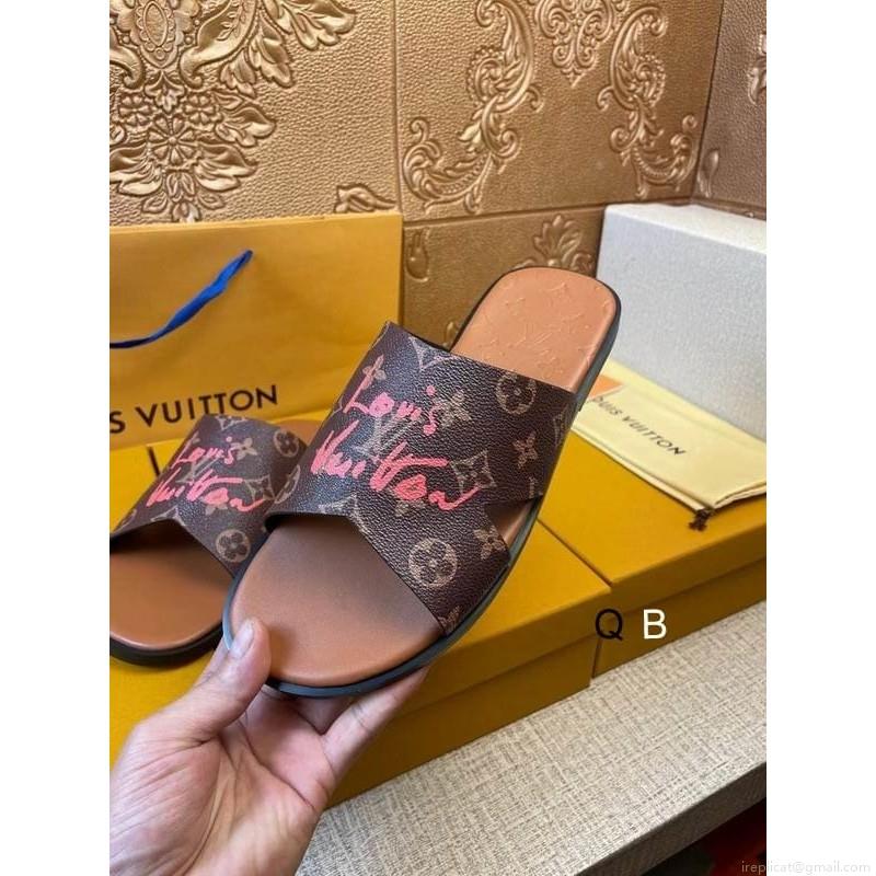 Louis Vuittion LV slippers man Ts LV040401 sz38-44BS