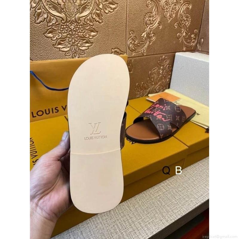 Louis Vuittion LV slippers man Ts LV040401 sz38-44BS