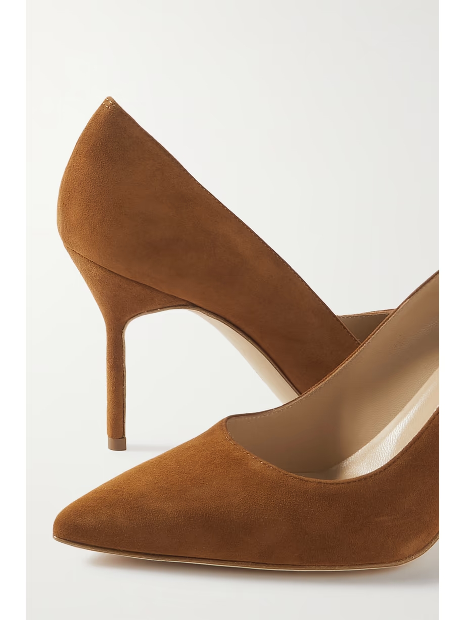 BB 90 suede pumps