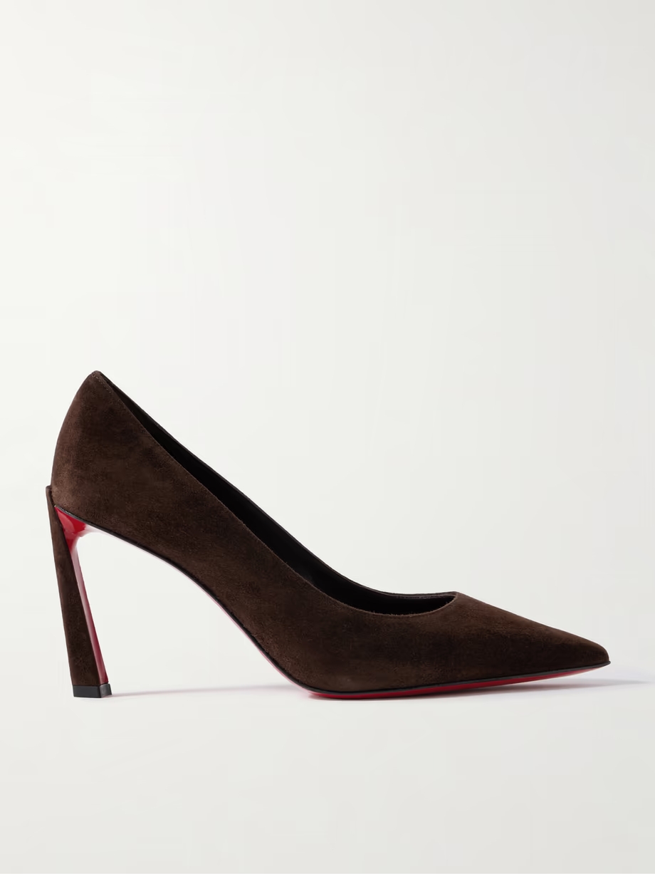 Condora 85 suede pumps