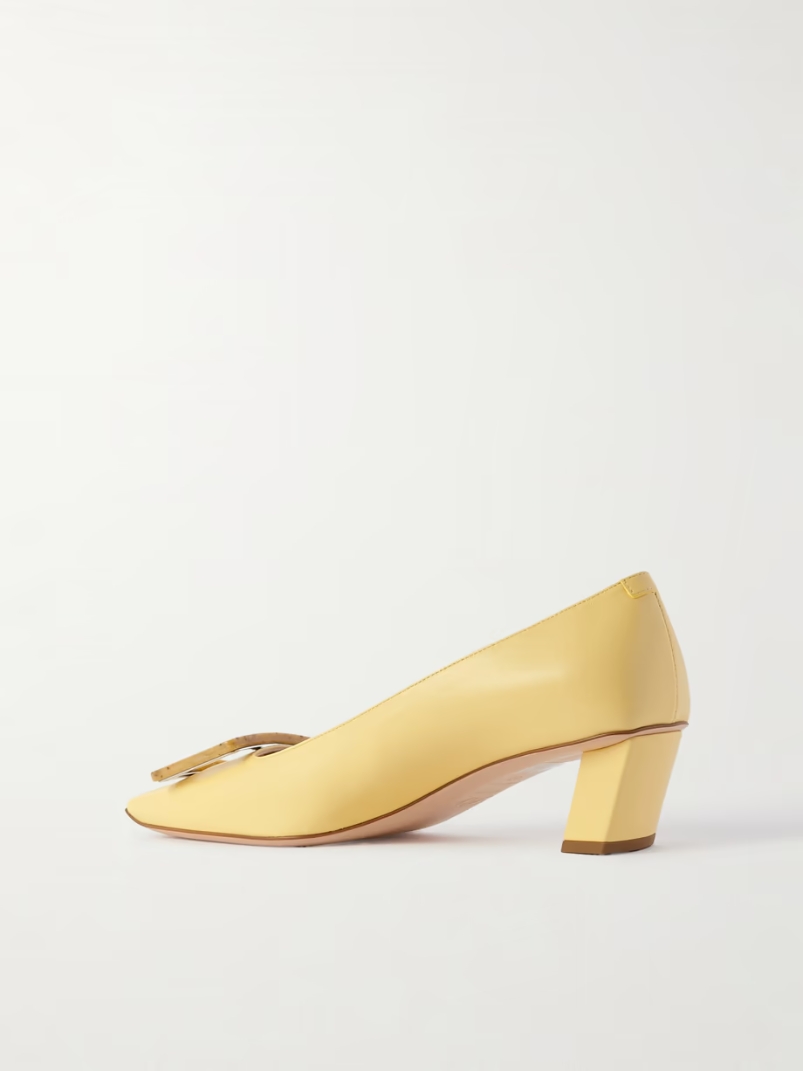 Belle Vivier patent-leather pumps