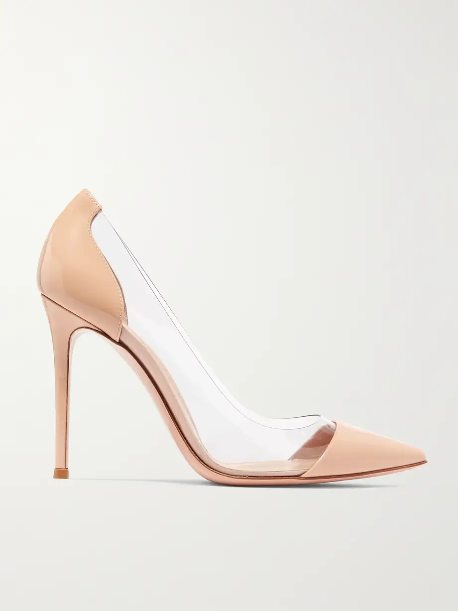 Plexi 105 patent-leather and PVC pumps