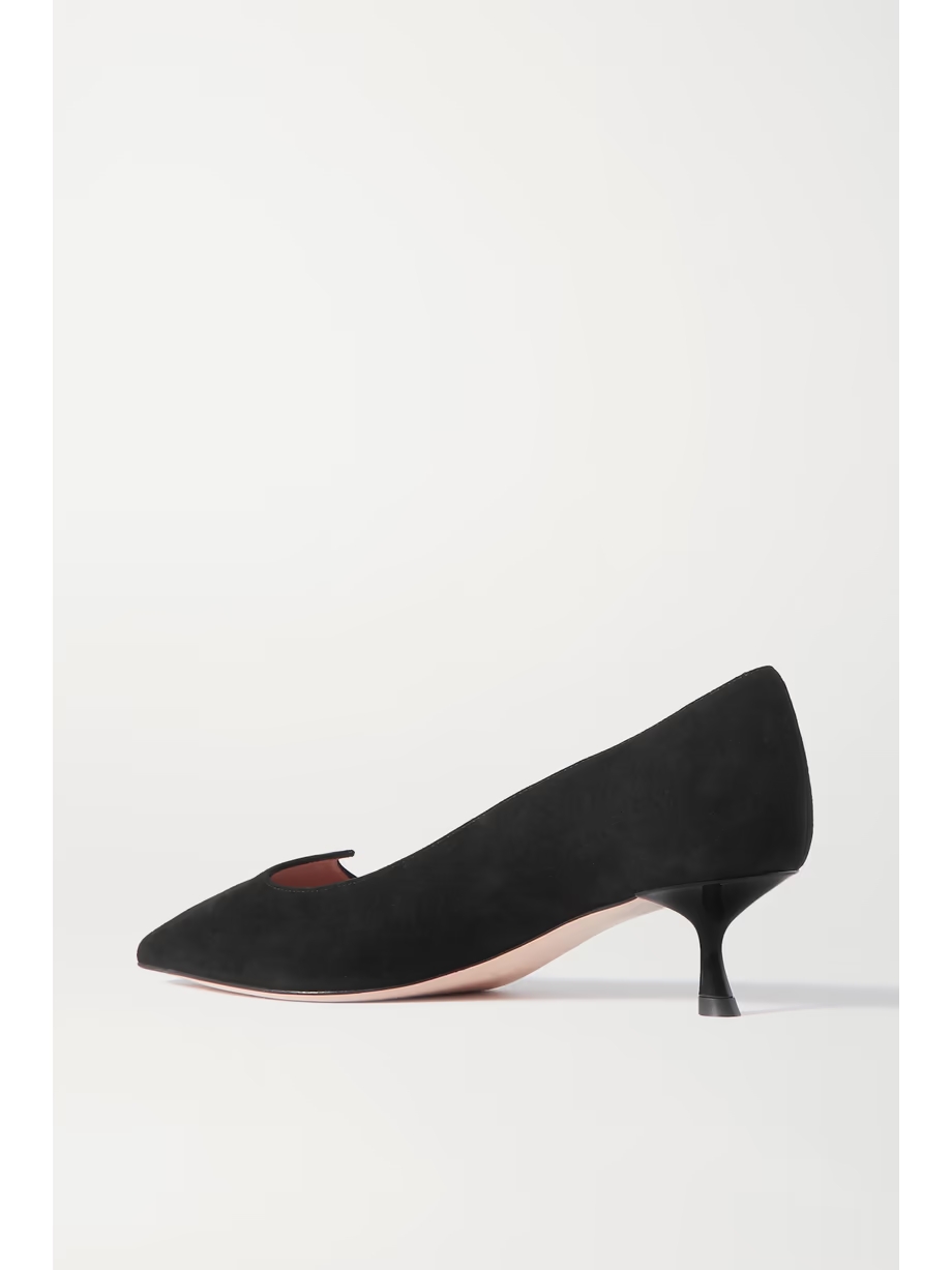 I Love Vivier suede pumps