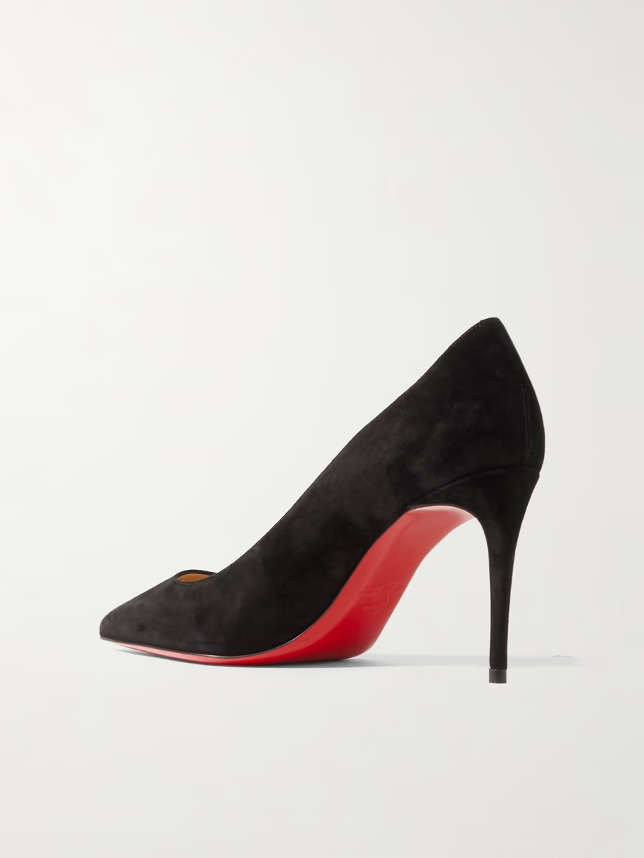 Kate 85 suede pumps