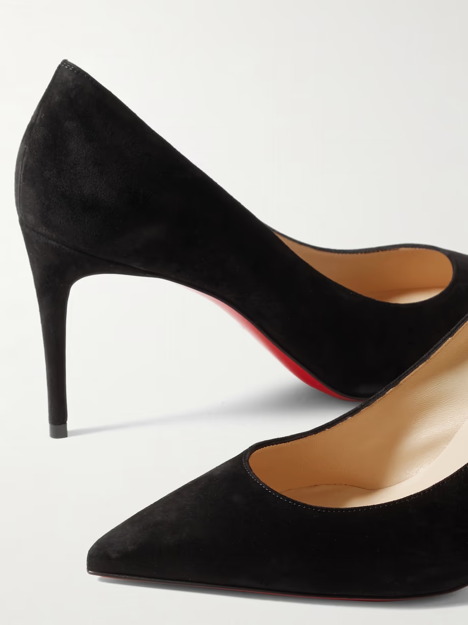 Kate 85 suede pumps