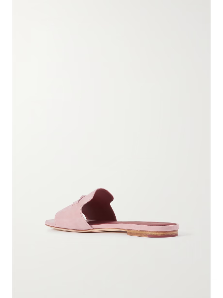 Summer Charms suede slides