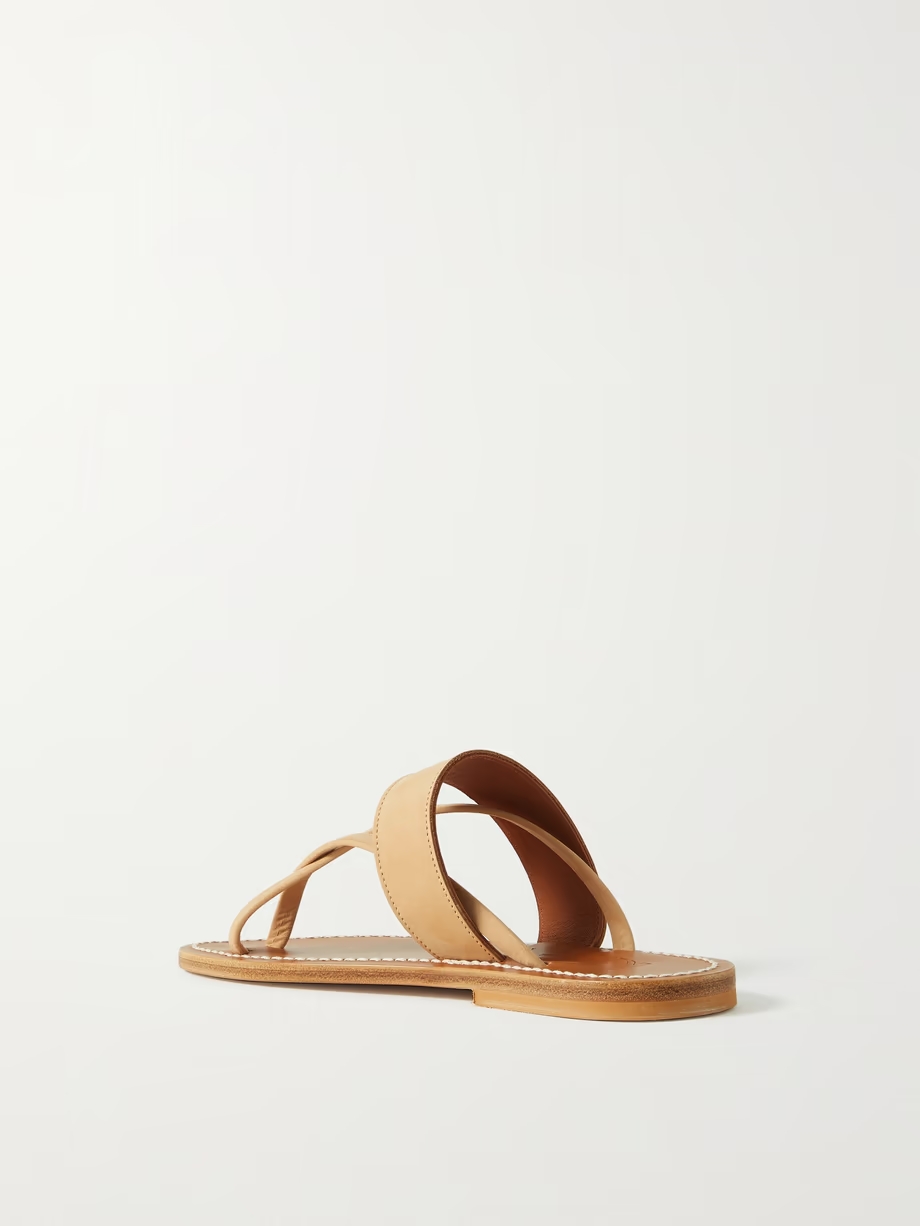 + NET SUSTAIN Nehru nubuck sandals