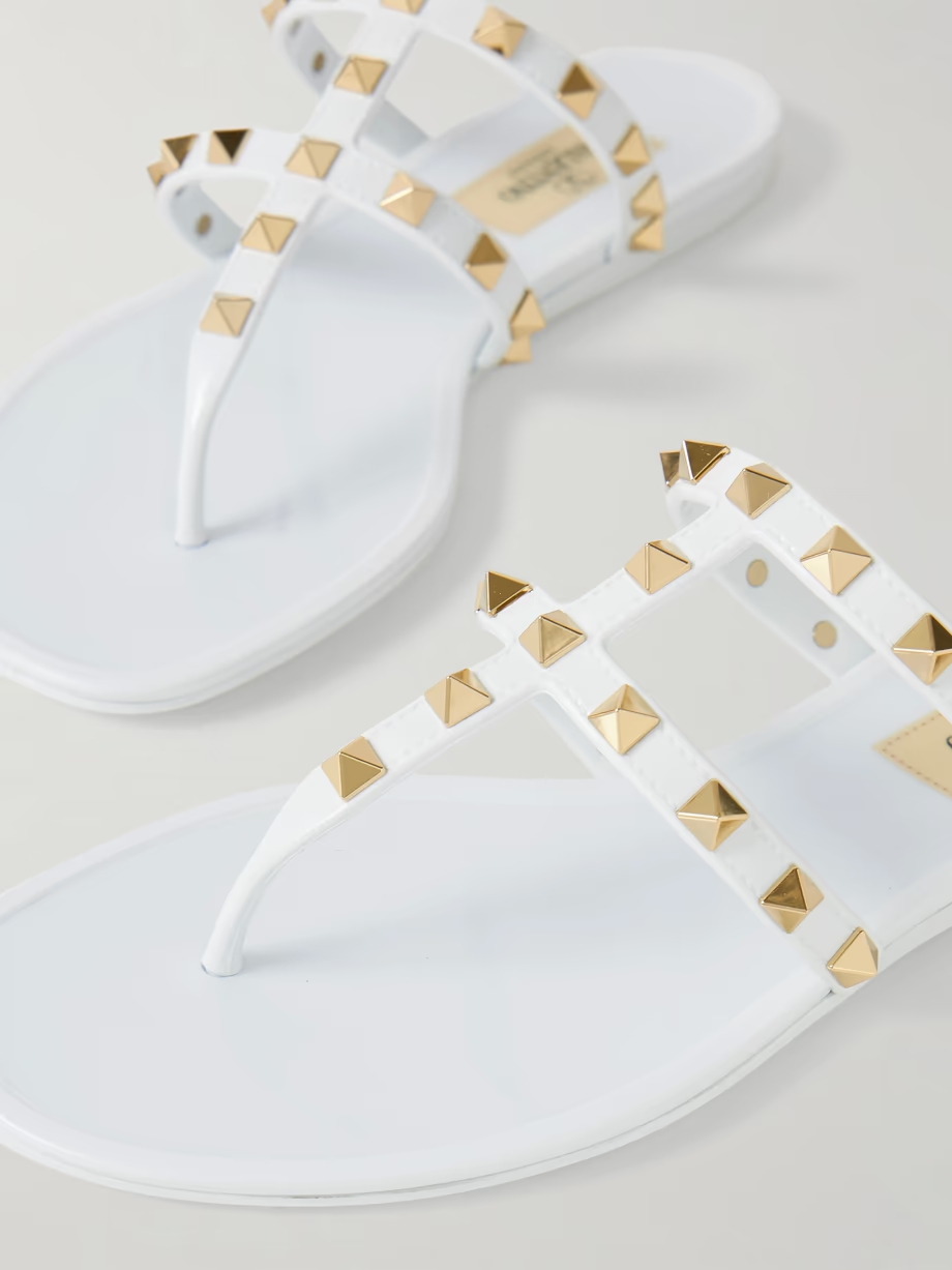 Rockstud rubber sandals