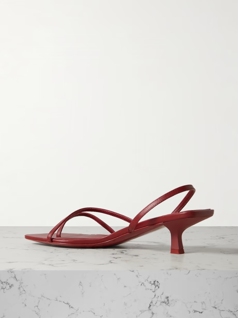 Pina leather slingback sandals