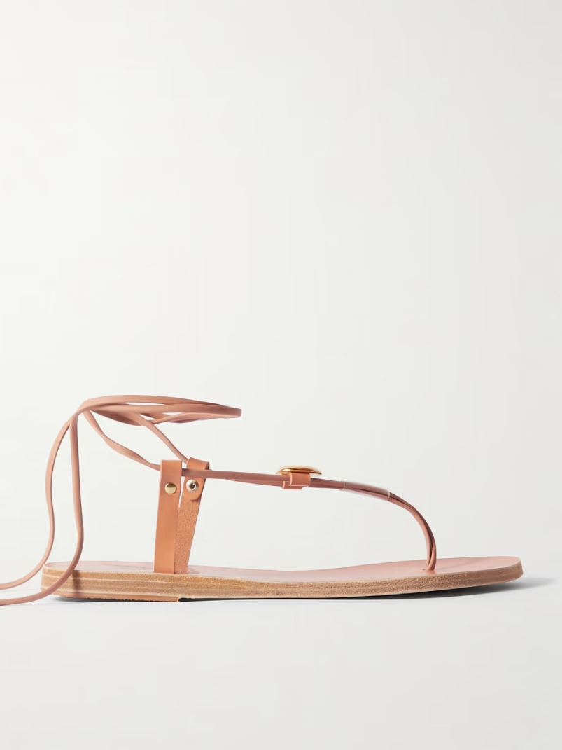 Persephone embellished leather sandals