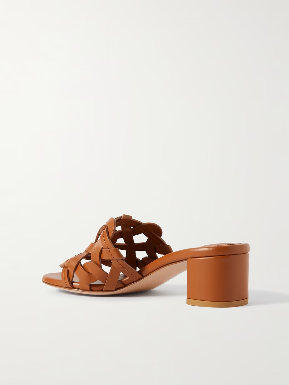 Amalfi 45 woven leather sandals