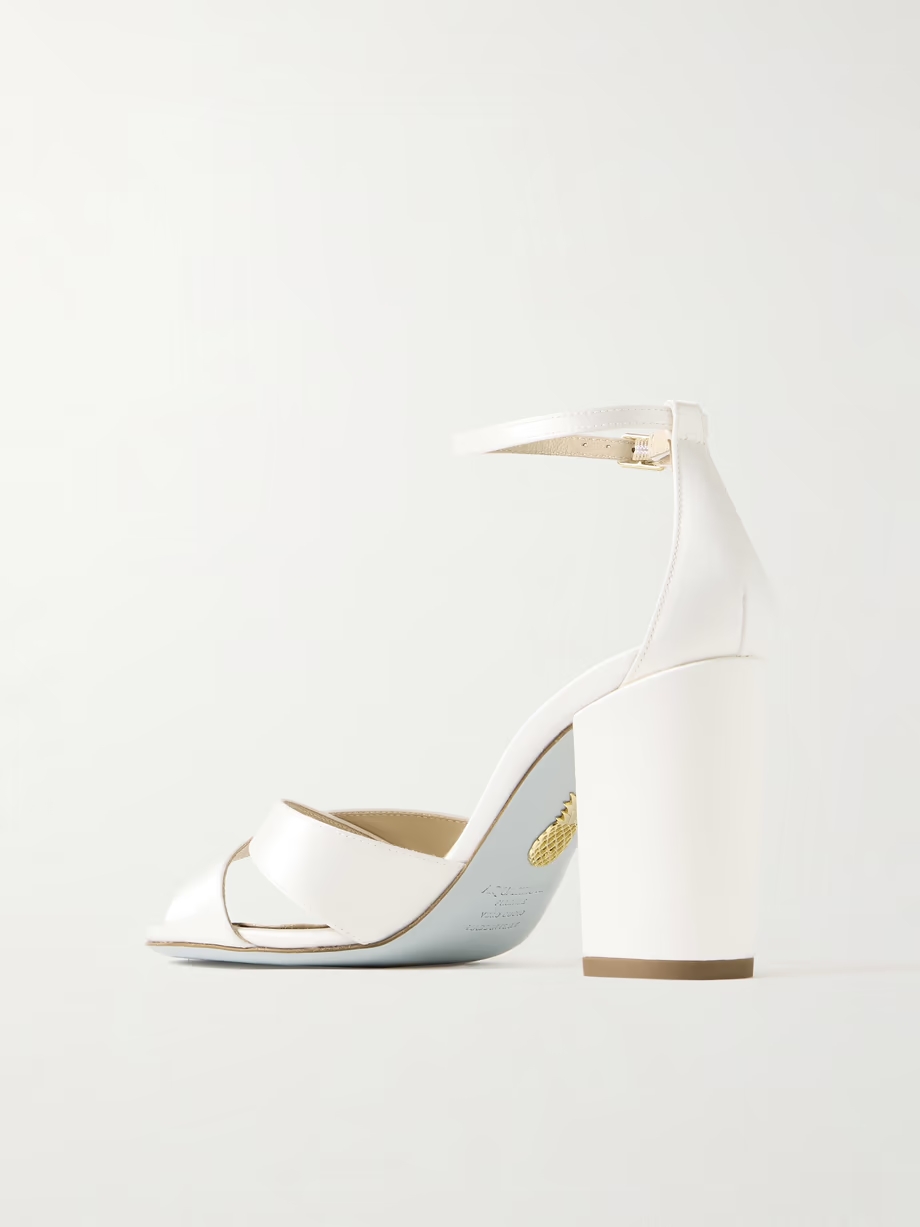 Divine 85 satin sandals