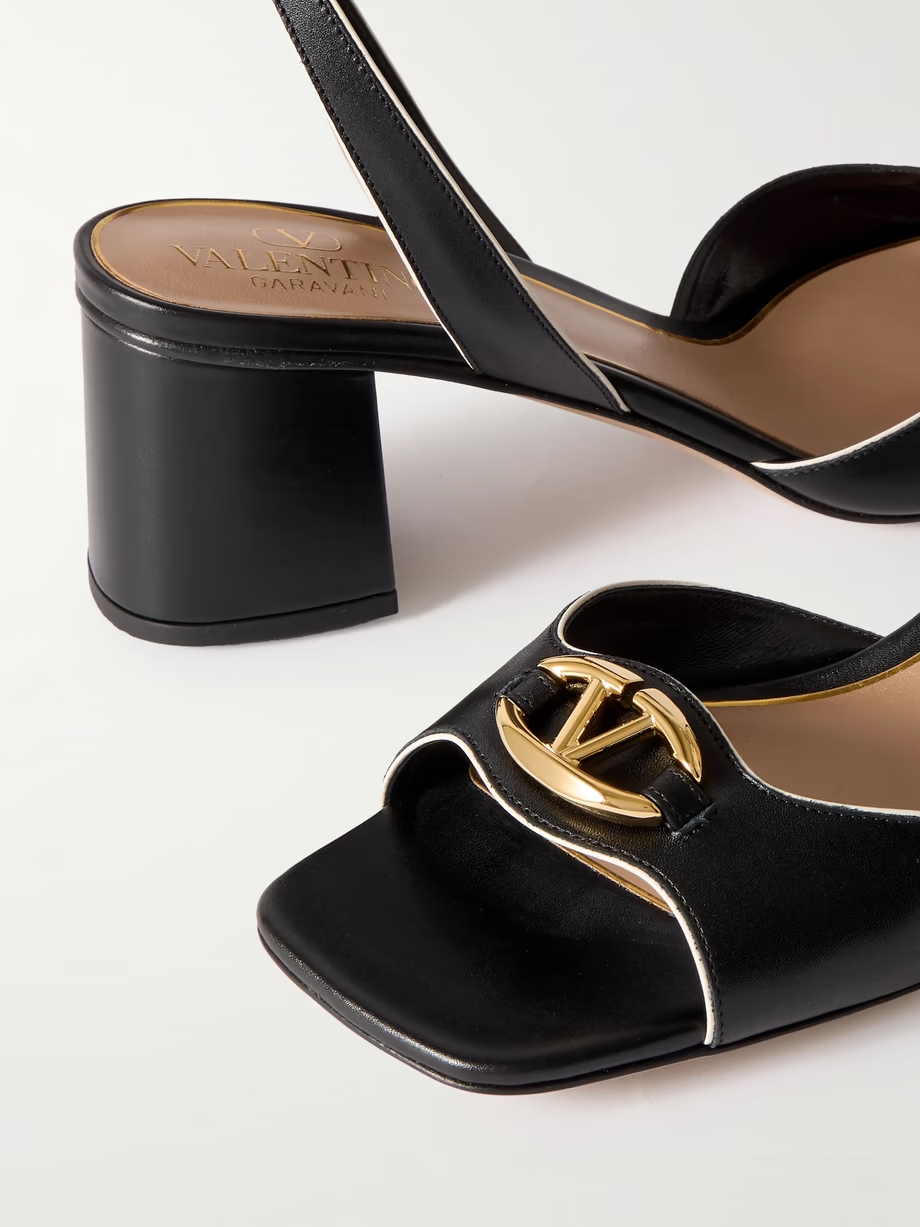 VLOGO Bold 60 leather sandals