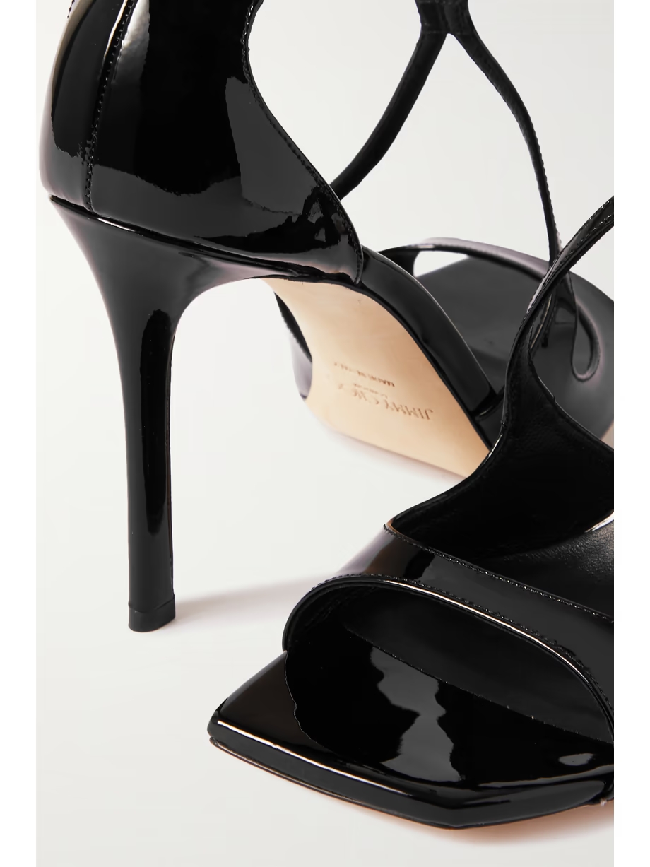 Azia 95 patent-leather sandals