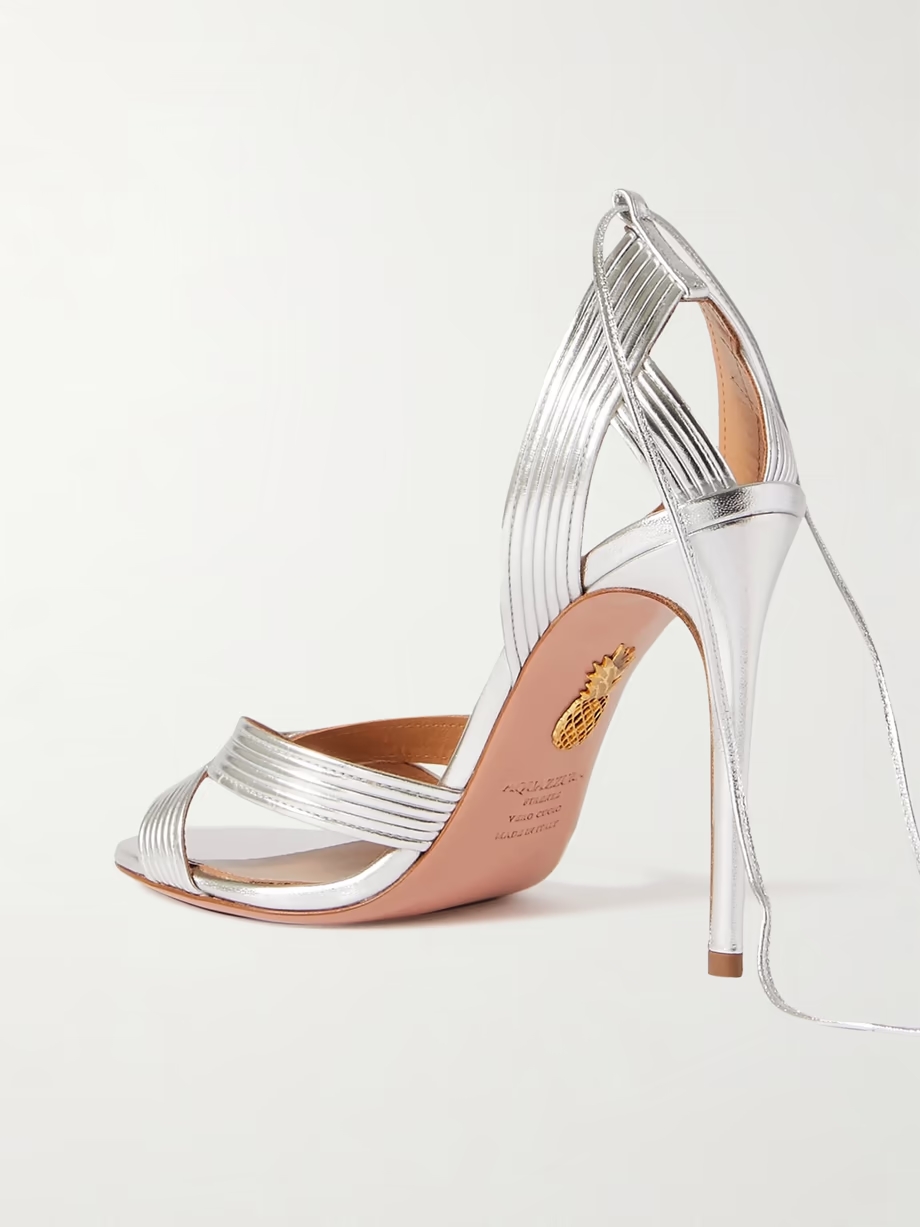 Ari 105 metallic leather sandals