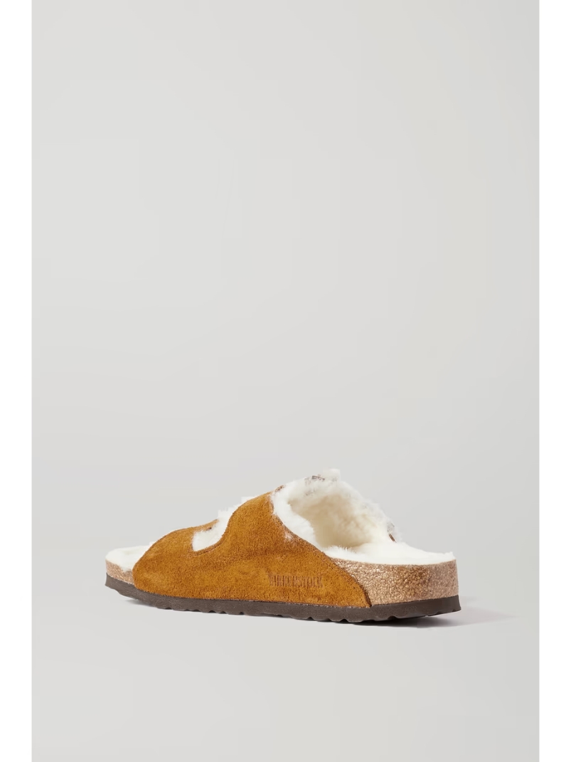 Arizona shearling-lined suede sandals